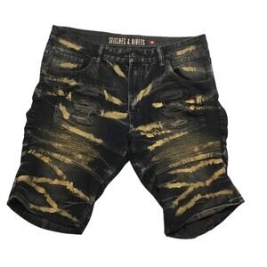 Stitches & Rivets Men's Vintage Denim Shorts